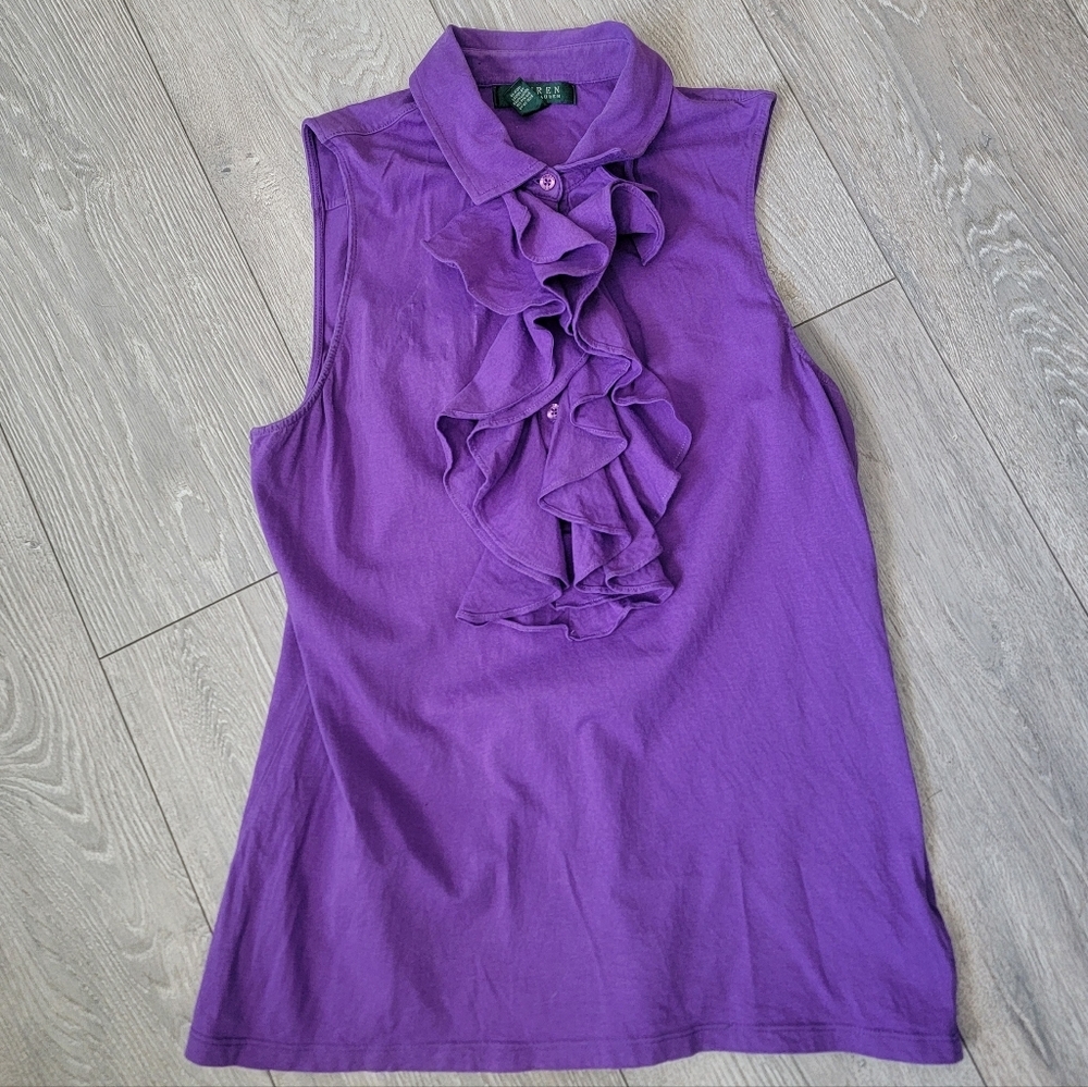 Lauren By Ralph Lauren Sleeveless Top